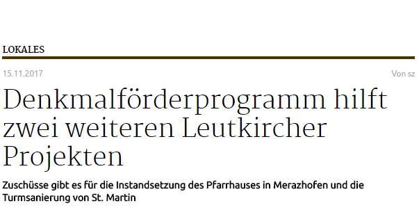 Leutkirch_Denkmalförderprogramm